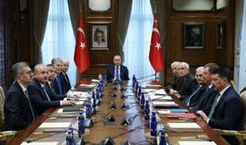 Cumhurbaşkanı Erdoğan başkanlığındaki "Yüksek İstişare Kurulu Toplantısı" başladı