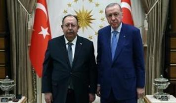Cumhurbaşkanı Erdoğan, YSK Başkanı Yener'i kabul etti