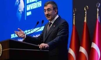 Cumhurbaşkanı Yardımcısı Yılmaz: "Türkiye bugün insani duruş ve stratejik akılla düzen kurucu aktör konumundadır"