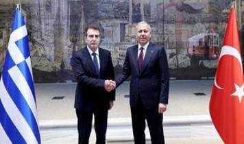 İçişleri Bakanı Yerlikaya, Yunanistan Vatandaşı Koruma Bakanı Chrisochoidis ile görüştü