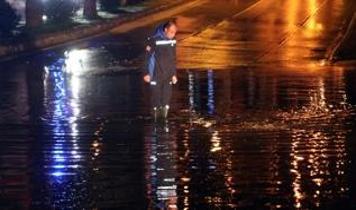 Bodrum'da kuvvetli sağanak ve dolu etkili oldu