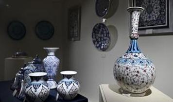 "Evvel Bir Mirasın İzinde" karma sergisi Millet Kütüphanesi'nde açıldı