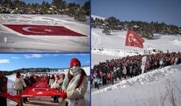 Türkiye, Sarıkamış'ta şehitler için yürüdü