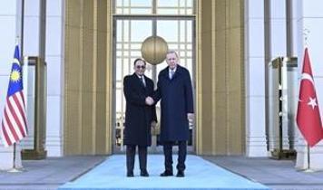 Malezya Başbakanı, Ankara'da! Cumhurbaşkanı Erdoğan ortak basın toplantısı düzenleyecek