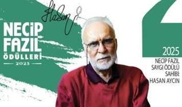 Necip Fazıl Saygı Ödülü sahibi Hasan Aycın: Necip Fazıl Ödülleri geleneği oluştu