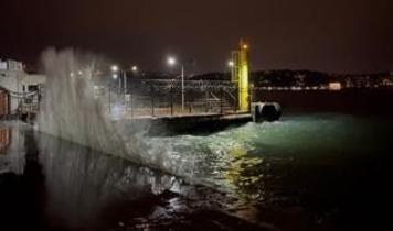 İstanbul'da kuvvetli rüzgar