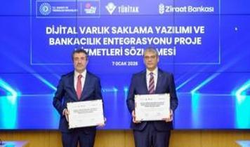 Ziraat Bankası ile TÜBİTAK Arasında Kripto Varlık Saklama ve İleri Teknolojiler Alanında İş Birliği Protokolü İmzalandı