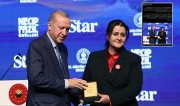 12. Necip Fazıl Ödülleri'nde yaptığı konuşma beğeni topladı! Suriye'den Yazar Mut'a teşekkür mesajı