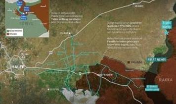 YPG/SDG, Fırat Nehri'nin batısını suyla tehdit ediyor