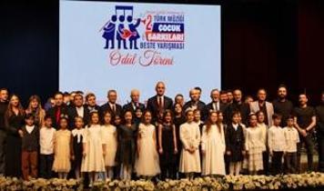 2. Türk Müziği Çocuk Şarkıları Beste Yarışması'' ödülleri sahiplerini buldu