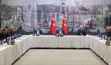 Cumhurbaşkanı Erdoğan, MÜSİAD heyeti ile görüştü