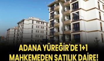 Adana Yüreğir'de 1+1 mahkemeden satılık daire!