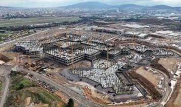 Şehir hastanesi adım adım yükseliyor: Türkiye'nin en büyüğü olacak