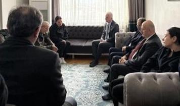 Vali Gül'den acılı Çağlayan ailesine taziye ziyareti