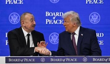 Trump ve Aliyev, Davos'ta görüştü