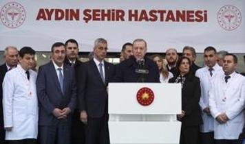 Cumhurbaşkanı Erdoğan Aydın'da müjdeyi verdi: Şehir Hastanesi aynı zamanda eğitim üssü olacak