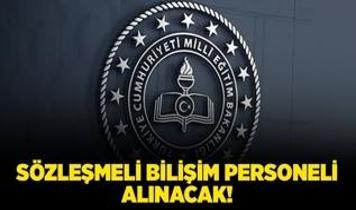 Milli Eğitim Bakanlığı 14 adet Sözleşmeli Bilişim Personeli alacak!