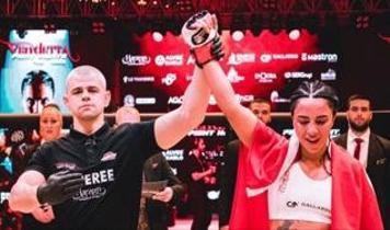 Ankara'da altın madalya kazanan Sabriye Şengül