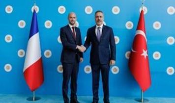 Ankara'da kritik görüşme! Bakan Fidan, Fransız mevkidaşı Barrot ile bir araya geldi