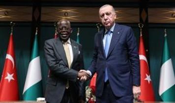 Cumhurbaşkanı Erdoğan, Nijerya Cumhurbaşkanı Tinubu onuruna yemek verdi