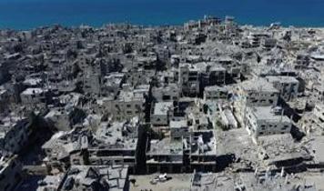 Soykırımcı İsrail'den Gazze'ye hava saldırısı: Üç Filistinli şehit oldu