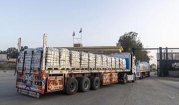 Soykırımcı İsrail, Gazze'ye girecek insani yardımların azaltılmasını istiyor