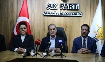 AK Parti Sözcüsü Çelik: 'Terörsüz Türkiye-Terörsüz Bölge' birbirinden ayrılamaz