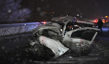 Erzurum'da katliam gibi kaza! 4 kişi hayatını kaybetti