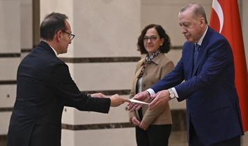 Cumhurbaşkanı Erdoğan, 3 ülkenin büyükelçisini kabul etti