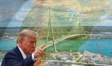 Trump yeni köprünün mülkiyetini istedi: Açılışına izin vermem