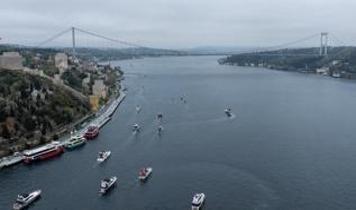 "Dünyanın İncisi"nden 2025'te 40 bin 172 gemi geçti