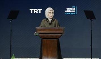 Emine Erdoğan: Mazlumlara ses olmak, insanlığın umudunu yaşatmak demektir