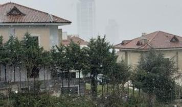 İstanbul'da kar ve sulu kar yağışı etkili oluyor