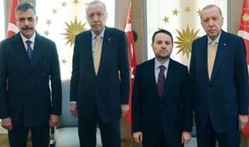 Cumhurbaşkanı Erdoğan, Adalet Bakanı Gürlek ve İçişleri Bakanı Çiftçi'yi kabul etti