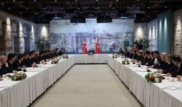 Cumhurbaşkanı Erdoğan, ASKON Yönetim Kurulu üyelerini kabul etti