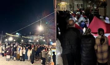 Göktürk'te miniklerle ramazan coşkusu: Cami avlusu şenlik alanına döndü