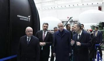 Cumhurbaşkanı Erdoğan, HAVELSAN Teknoloji Kampüsü'nde incelemelerde bulundu