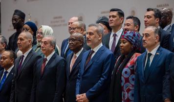 Bakan Fidan, İİT üyesi ve gözlemcisi ülkelerin büyükelçileriyle bir araya geldi