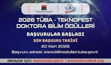 TÜBA ödülleri için başvurular başladı