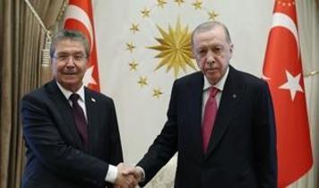 Külliye'de kritik kabul! Cumhurbaşkanı Erdoğan, KKTC Başbakanı Üstel ile görüştü