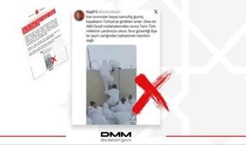 İran sınırı üzerinden algı girişimi! DMM: Kaçak giriş iddiaları gerçek dışı