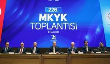 AK Parti MKYK toplantısı başladı