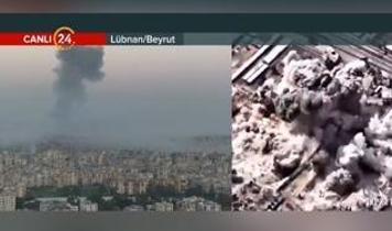 Katil İsrail'den Lübnan'a yeni saldırı dalgası! Savaş bölgeye yayılıyor