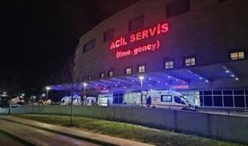 Çorum'da darbedilip silahla vurulan kişi hastaneye kaldırıldı