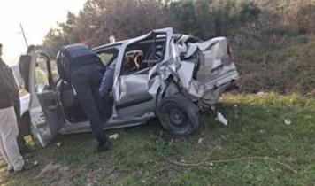 Osmaniye'de minibüs ile otomobil çarpıştı: 2 yaralı