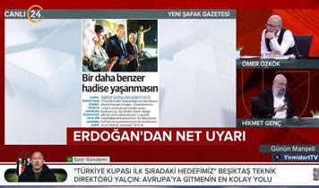 24 TV'de düşen füze sonrası muhalefete tepki: CHP milli olamaz