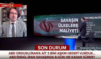 ABD/İsrail-İran savaşında 8. gün! ABD ordusu: İran'a ait 3 bini aşkın hedef vurduk