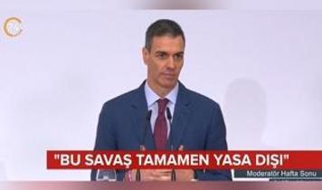 Sanchez'den ABD ve İsrail'e tepki