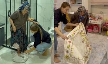 Türk eşinin babaannesine abdest aldırıp seccadesini serdi! 11 milyon izlenip gönüllerin gelini oldu