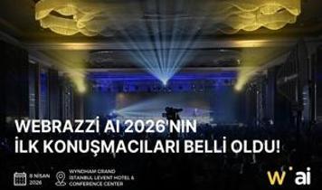 Webrazzi AI 2026'nın ilk konuşmacıları belli oldu!